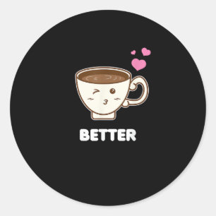 Sticker Rond Meilleur Ensemble Son Et Elle Cadeau Amusant pour 