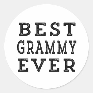 Sticker Rond Meilleur Grammy