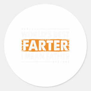Sticker Rond Meilleur Monde Mens Plus Loin Je Veux Dire Fête de