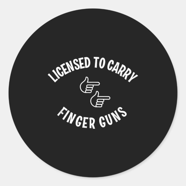 Sticker Rond Meilleures Citations De Comédie Dit Graphic S Drôl (Devant)