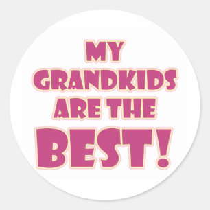 Sticker Rond Meilleurs petits enfants