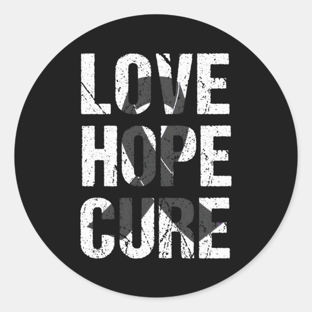 Sticker Rond Melanoma Sensibilisation au cancer de la peau Ruba (Devant)