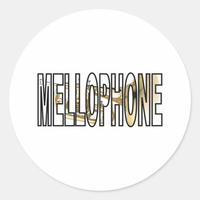 Sticker Rond Mellophone (Devant)