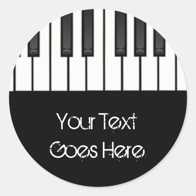 Sticker Rond Melody Collection (Devant)