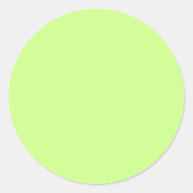 Sticker Rond Melon miel (Devant)