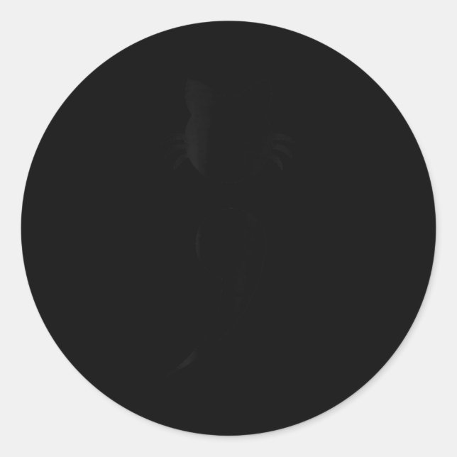 Sticker Rond Mental Health Awareness Cat Semicolon Shirt_ Cat L (Devant)