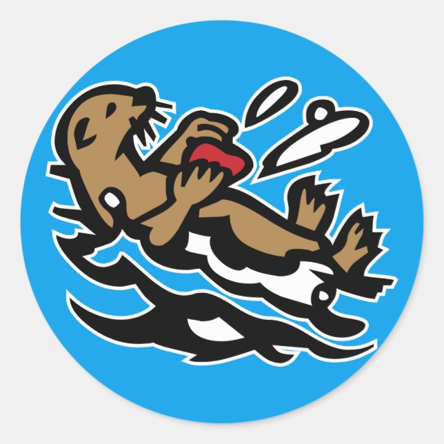 Sticker Rond Mer (Devant)