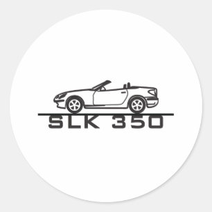 Sticker Rond Mercedes SLK 350
