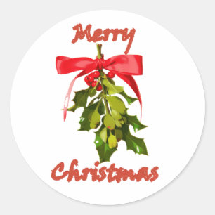 Sticker Rond merchristletoe
