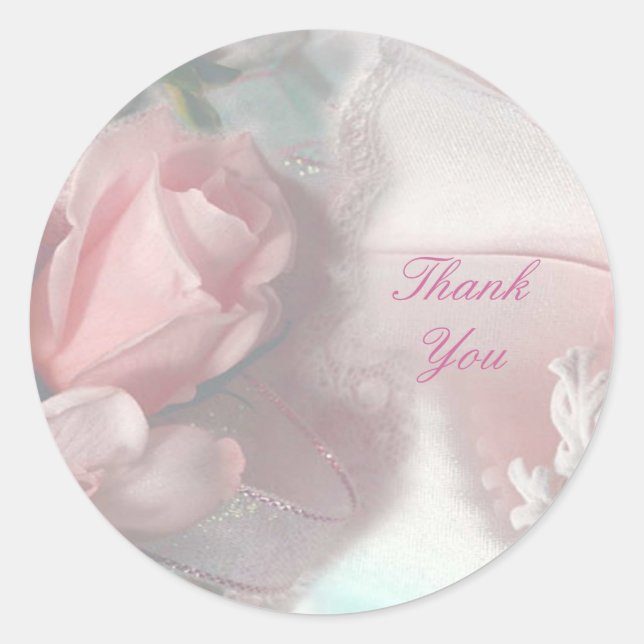 Sticker Rond Merci (Devant)