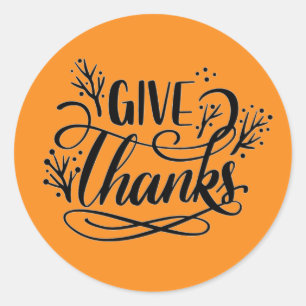 Sticker Rond Merci