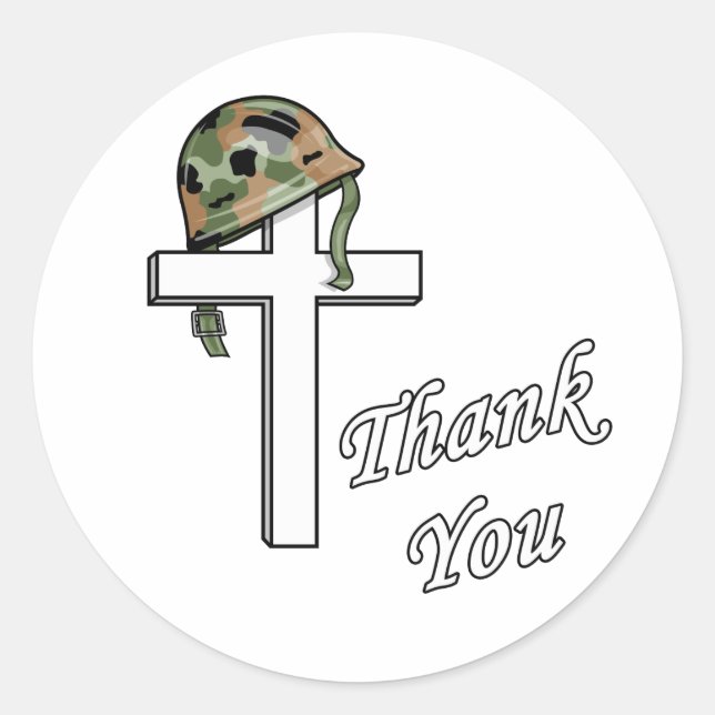 Sticker Rond Merci (Devant)