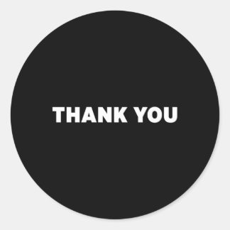 Sticker Rond Merci