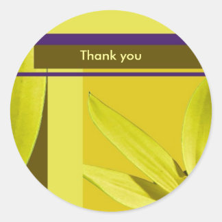 Sticker Rond Merci