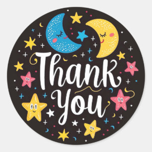 Sticker Rond Merci