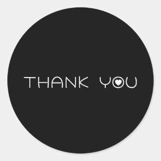 Sticker Rond Merci