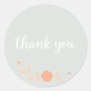 Sticker Rond merci