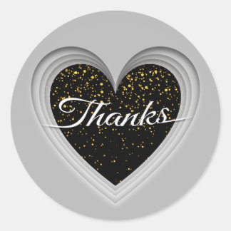 Sticker Rond Merci 