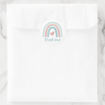 Merci arc-en-ciel Pastel Bohemian