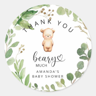 Sticker Rond Merci beacoup