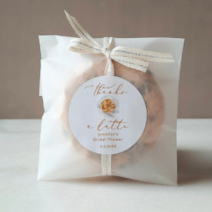 Sticker Rond Merci beaucoup enterrement de vie de jeune fille