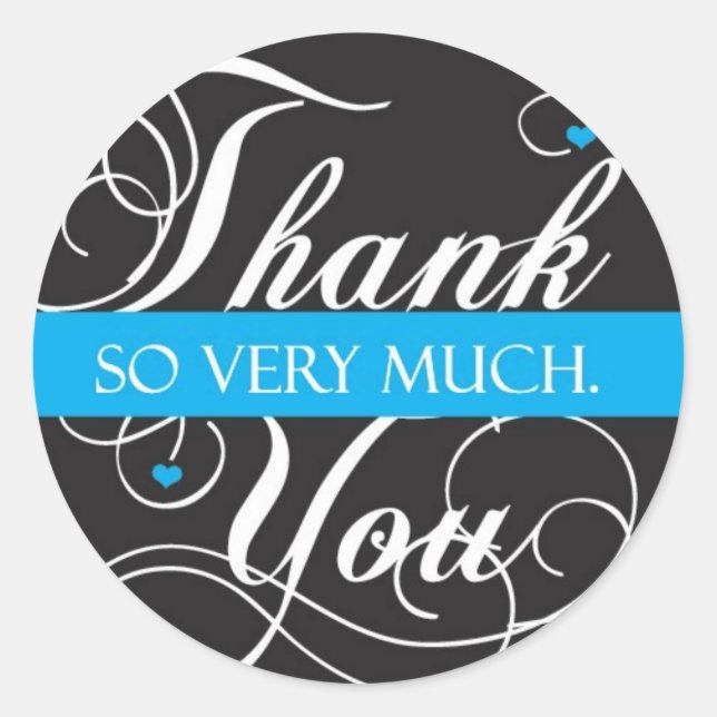 Sticker Rond Merci beaucoup maman (Devant)