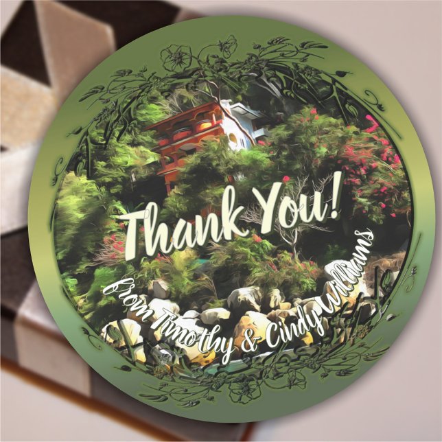 Sticker Rond Merci Casa Bonita 0759 (Créateur téléchargé)