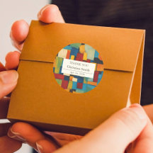 Merci de retraite géométrique Abstrait