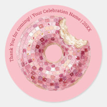 Merci | Disco Pink Donut