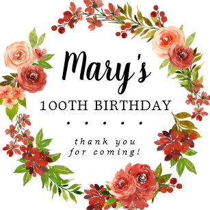 Autocollants Stickers Anniversaire Adulte Zazzle Fr