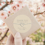 Sticker Rond Merci Mariage rose vif<br><div class="desc">Faites rayonner l'élégance et la gratitude avec notre Sticker en Merci rose simple. Dotés d'une délicate corde argentée, ces autocollants ajoutent une touche de sophistication à vos faveurs de mariage. Parfait pour exprimer ses remerciements avec un charme minimaliste, ils sont la touche finale parfaite à votre célébration, laissant une impression...</div>