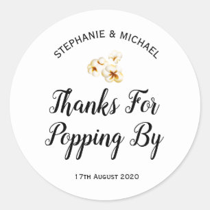 Sticker Rond Merci Pour Le Population Par Sticker,