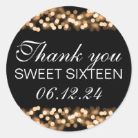 Merci Sweet 16 Hollywood Glam Gold