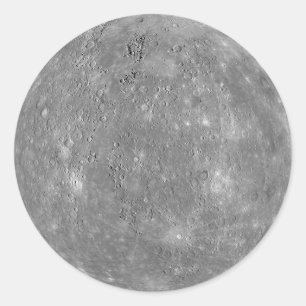 Sticker Rond Mercure