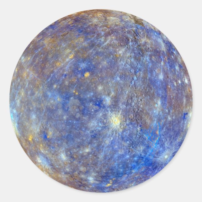 Sticker Rond Mercure (Devant)