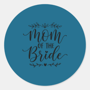 Sticker Rond Mère de la mariée famille appariée mariée mère 202