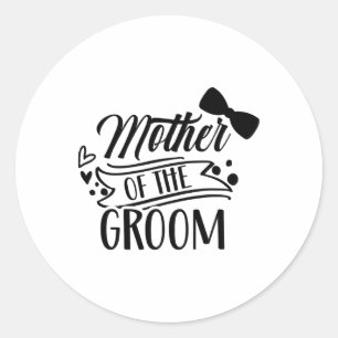 Sticker Rond Mère De La Salle Bachelor Soirée De Mariage