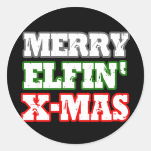Sticker Rond MERRY ELFIN XMAS -.png