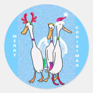 STICKER ROND MERRY NOËL