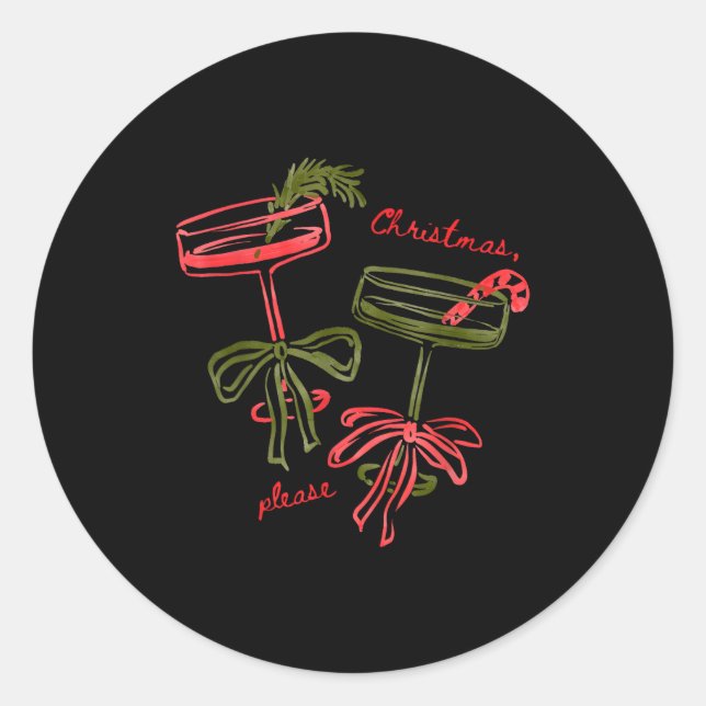 Sticker Rond Merry Tails  (Devant)