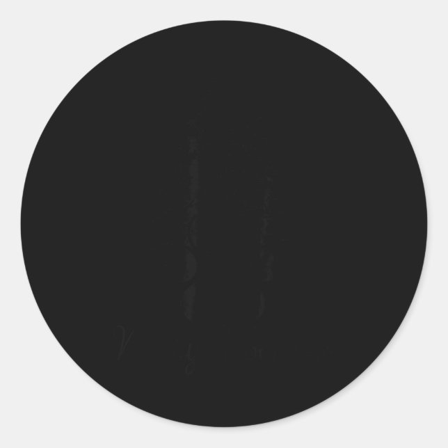 Sticker Rond Merry Woofmas Dog Lover Christmas Paw Tree  (Devant)