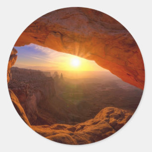 Sticker Rond Mesa Arch, Parc national des Canyonlands