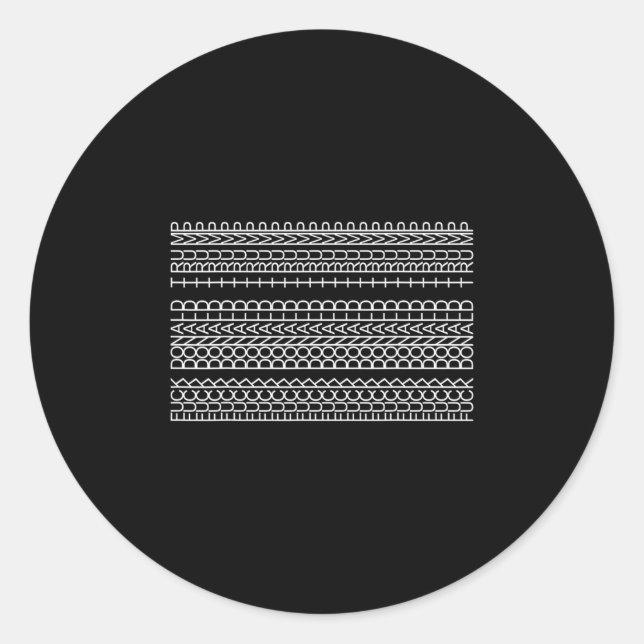 Sticker Rond Message caché subtil anti Trump Féminisme sarcasti (Devant)