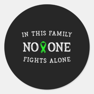 Sticker Rond Message Maladie du rein Sensibilisation des femmes