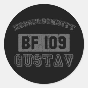 Sticker Rond Messerschmitt BF109