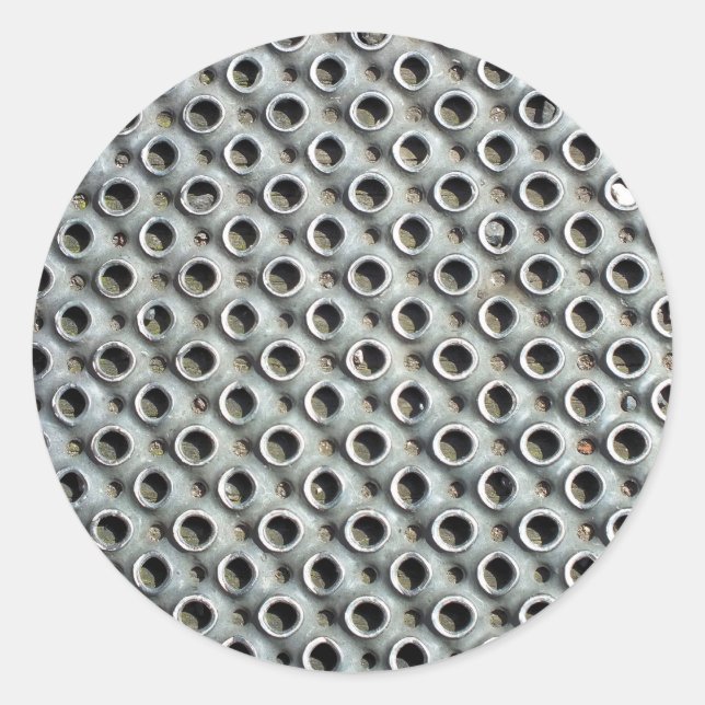 STICKER ROND MÉTAL (Devant)