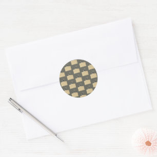 Sticker Rond métaphore_20_a lune colline_1
