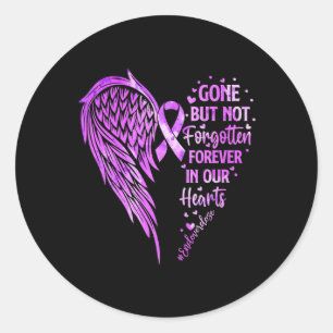 Sticker Rond Mettre fin à la surdose aimée d'une surdose commém