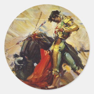 Sticker Rond Mexique Matador