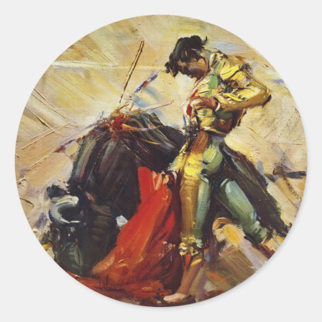 Sticker Rond Mexique Matador (Devant)